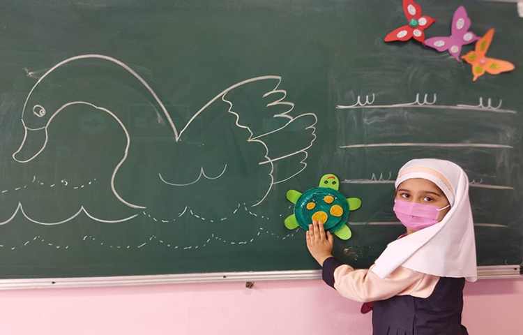 درس فارسی لوحه نویسی 5