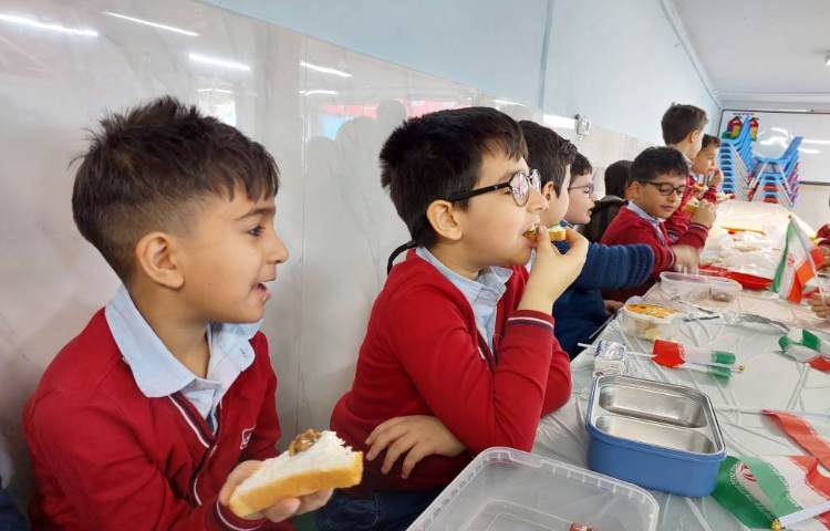 درس: فارسی موضوع: صبحانه به رنگ پرچم 3