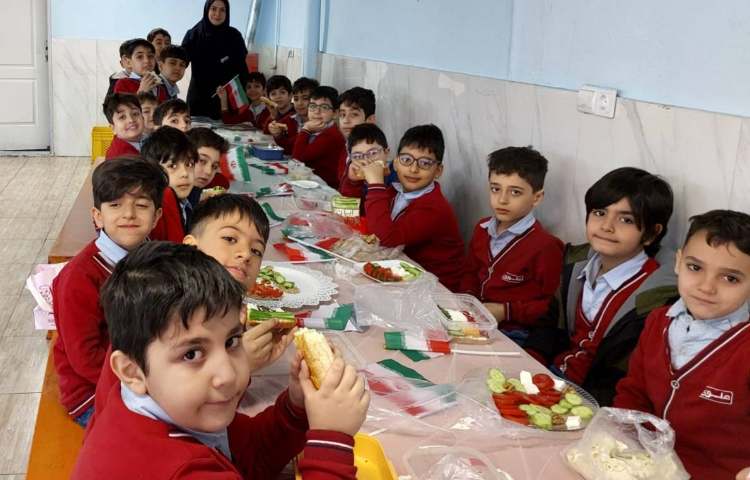 درس: فارسی موضوع: صبحانه به رنگ پرچم 4