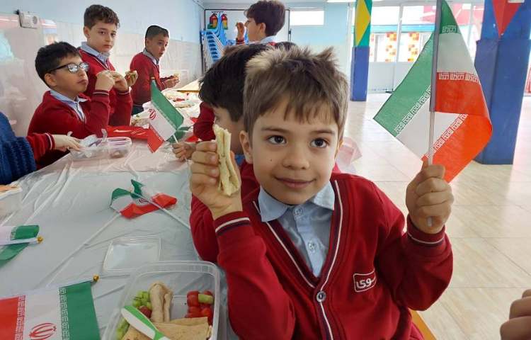 درس: فارسی موضوع: صبحانه به رنگ پرچم 5