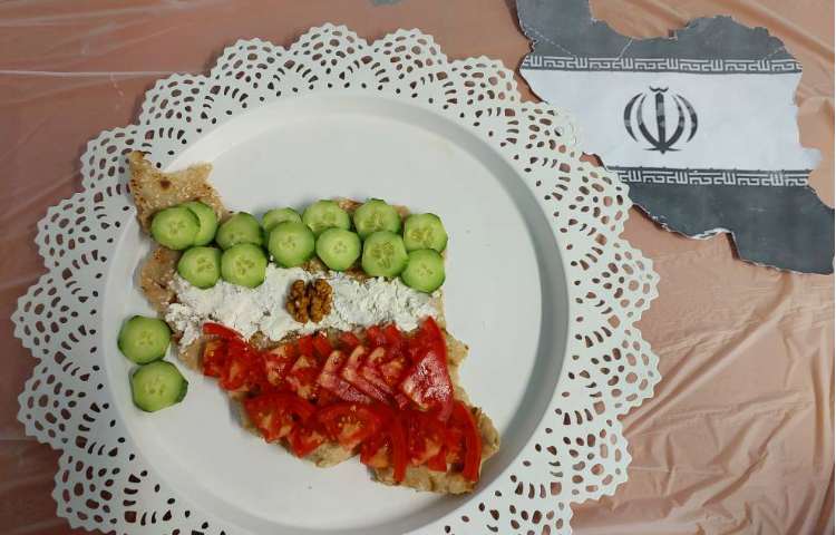 درس: فارسی موضوع: صبحانه به رنگ پرچم