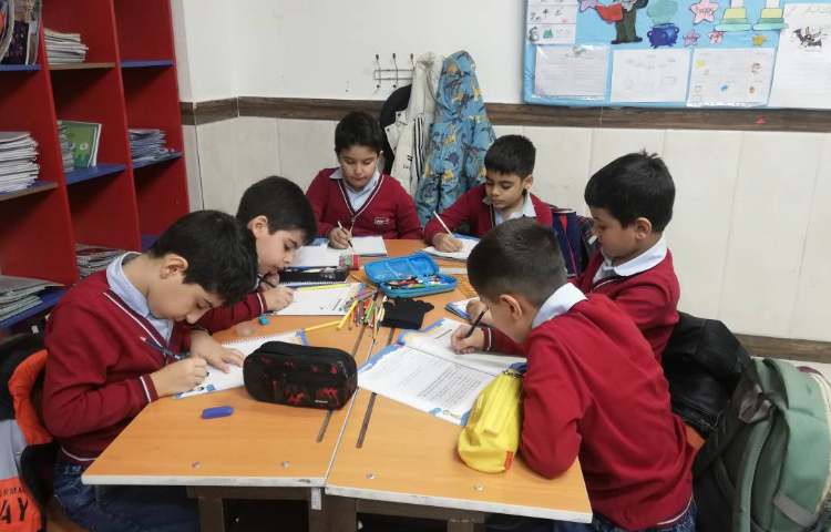 درس مهارت زندگی، در مورد رفتارهای دوستانه و غیردوستانه آموزش داده شد، دانش آموزان در مورد رفتارهای 1