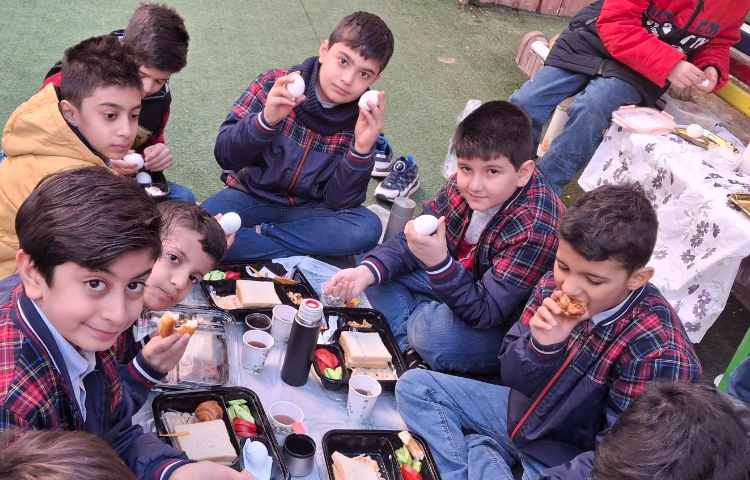 درس نهم علوم (تدریس ساختار سلول به کمک تخم مرغ و صبحانه ی سالم) 5