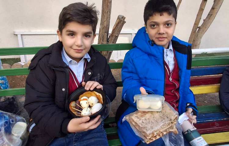 درس نهم علوم (تدریس ساختار سلول به کمک تخم مرغ و صبحانه ی سالم) 7