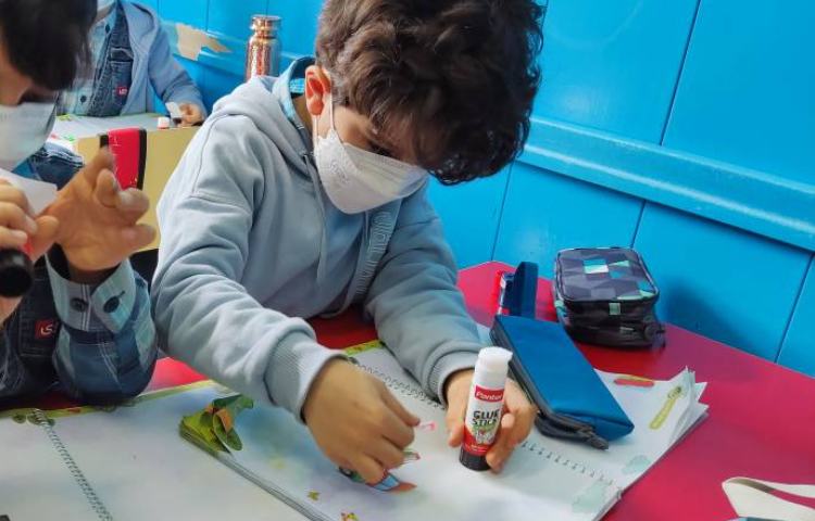 :درس نوشتاری با موضوع چسباندن تصاویر بهم ریخته 4