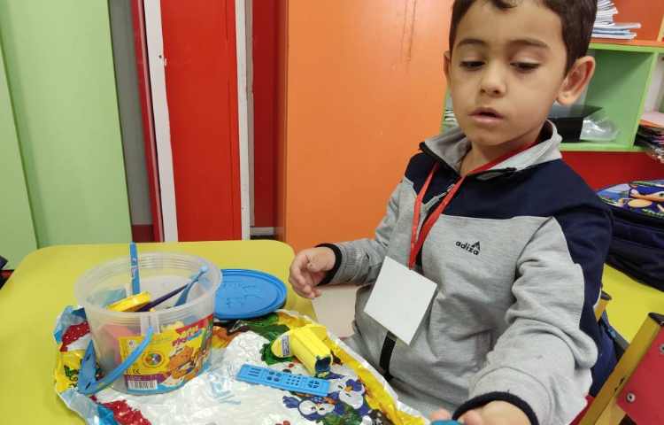 درس: نوشتاری: چاپ وسایل مختلف بر روی خمیر 2