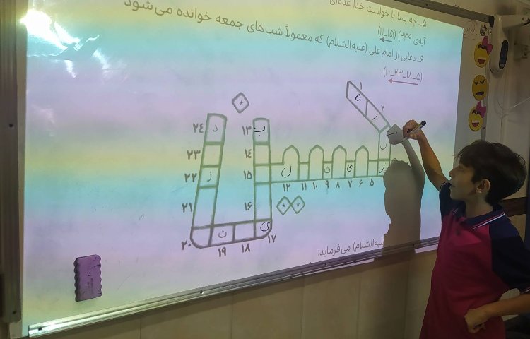 درس هدیه معلم شو تدریس درس سوم 4