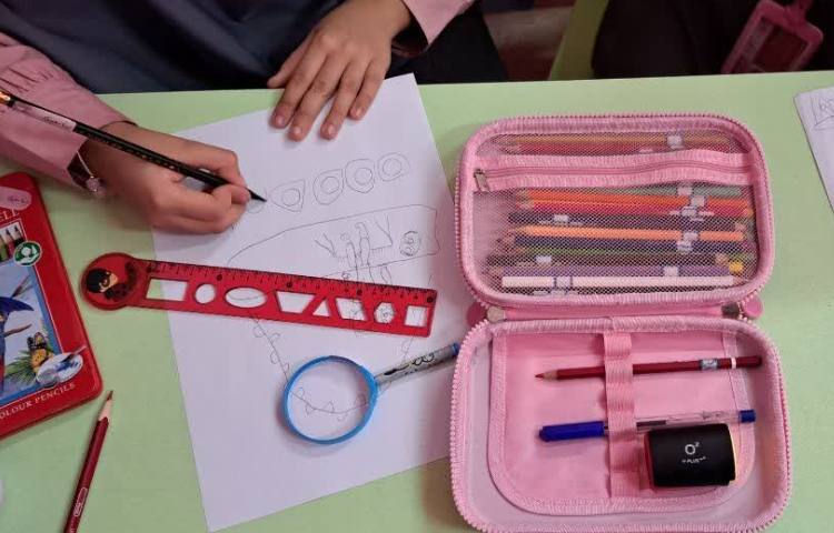 درس هنر نقاشی روز اول مهر 1