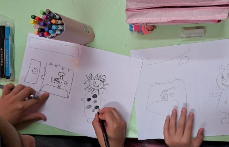 درس هنر نقاشی روز اول مهر 2