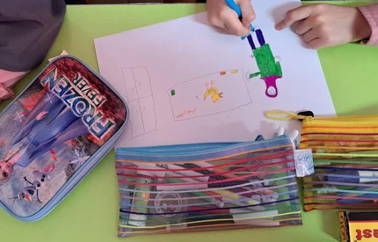 درس هنر نقاشی روز اول مهر 4