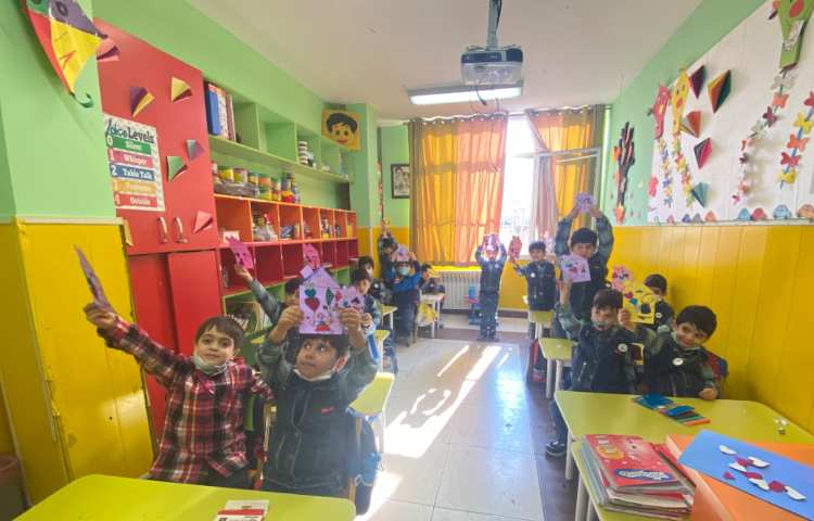 :درس هنر و خلاقیت، کاردستی کارت پستال روز مادر