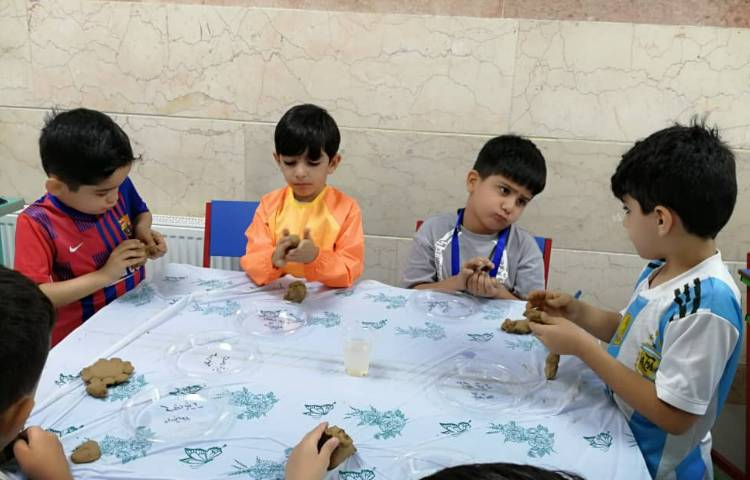 درس هنر و خلاقیت کلاس پیش 2 3