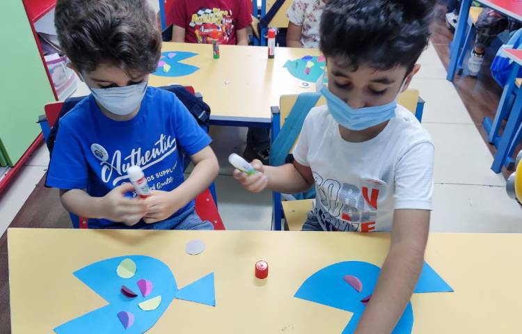 :درس هوش و خلاقیت، دست ورزی اشکال هندسی، کلاس شاپرک 1