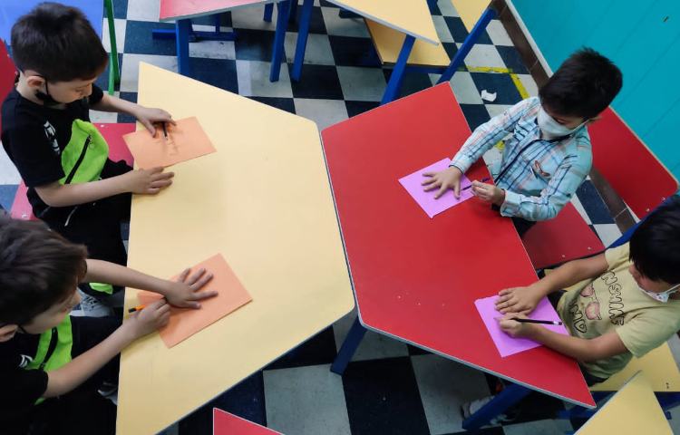 :درس هوش و خلاقیت، دست ورزی و کارگروهی خروس، کلاس شاپرک 3