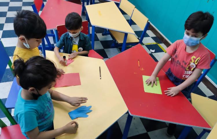 :درس هوش و خلاقیت، دست ورزی و کارگروهی خروس، کلاس شاپرک 5