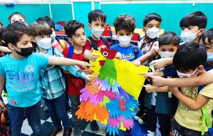 :درس هوش و خلاقیت، دست ورزی و کارگروهی خروس، کلاس شاپرک 7