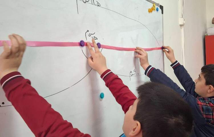 درس چهارم فصل چهارم ریاضی (اندازه گیری طول) 4