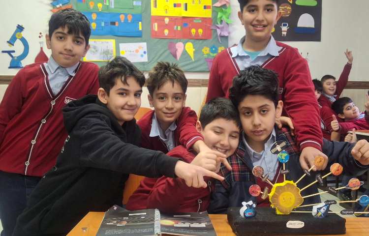 درس 8 علوم (آسمان در شب) 1