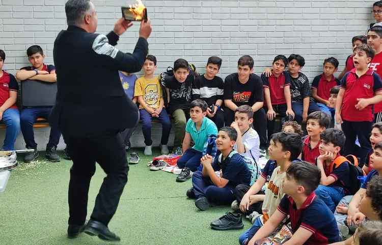 درون مدرسه ای هفته اول پایگاه تابستانی 50