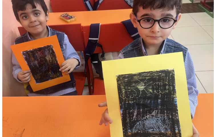 دستان توانا(نقاشی خلاق) 2