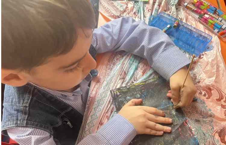 دستان توانا(نقاشی خلاق) 4