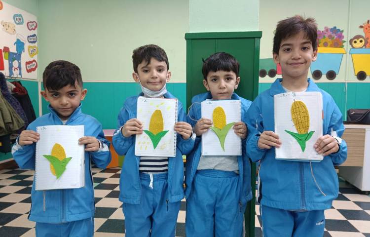 :دستان توانا، کاردستی ذرت 2