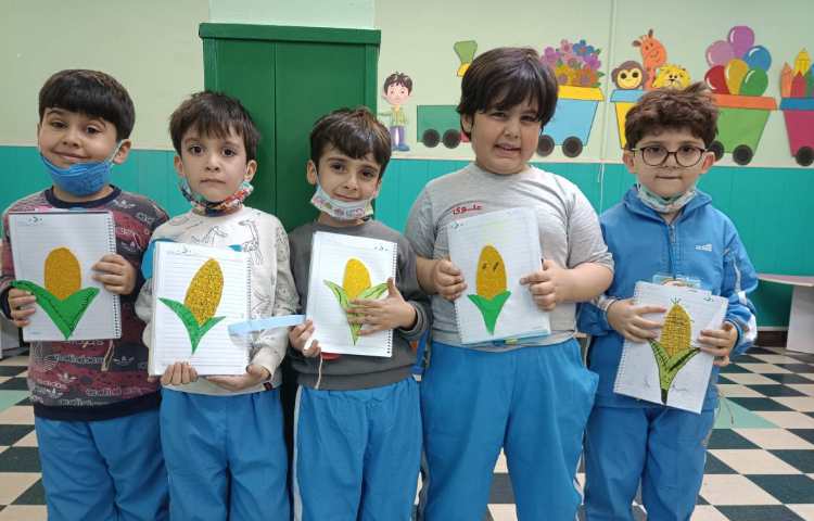 :دستان توانا، کاردستی ذرت 3