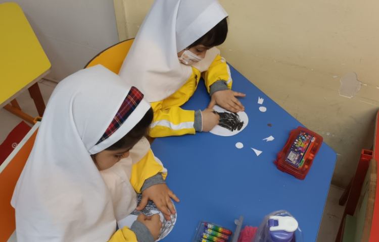 دستان توانا، کاردستی پنگوئن 1