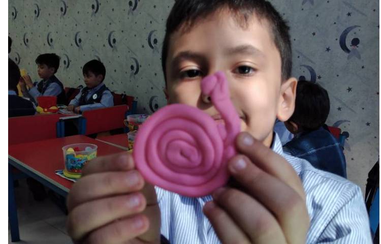 دستان توانمند ساخت خط راست وساخت حلزون کلاس بادبادک 4