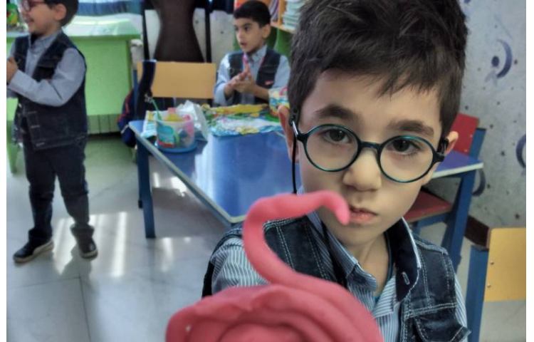 دستان توانمند ساخت خط راست وساخت حلزون کلاس بادبادک 5