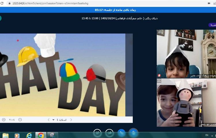 :دستان توانمند من، اوریگامی کلاه، به مناسبت روز جهانی کلاه 1