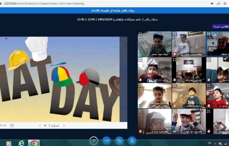 :دستان توانمند من، اوریگامی کلاه، به مناسبت روز جهانی کلاه 3