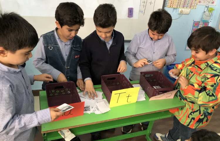 دسته بندی تصاویر و کلمات بر اساس حروف ابتدایی 3