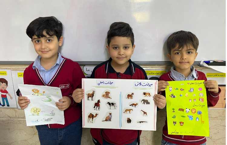دسته بندی حیوانات اهلی و وحشی 3
