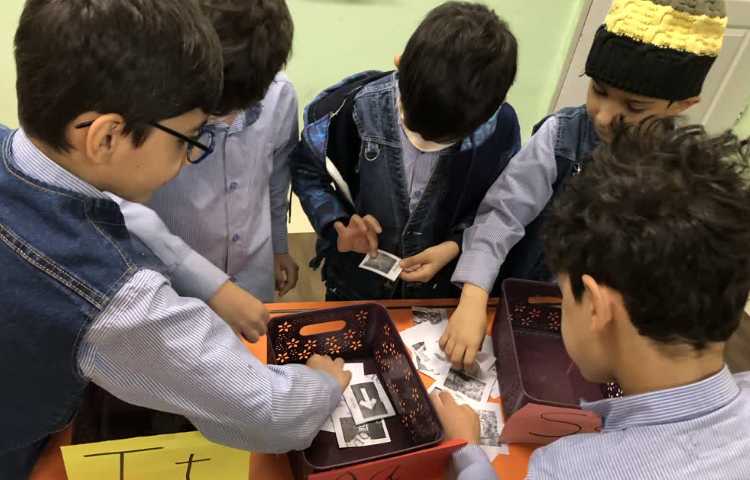 دسته بندی کلمات و تصاویر بر اساس صدای ابتدایی 5