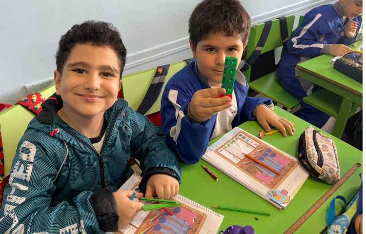 دستورزی با چوب خط زنگ ریاضی