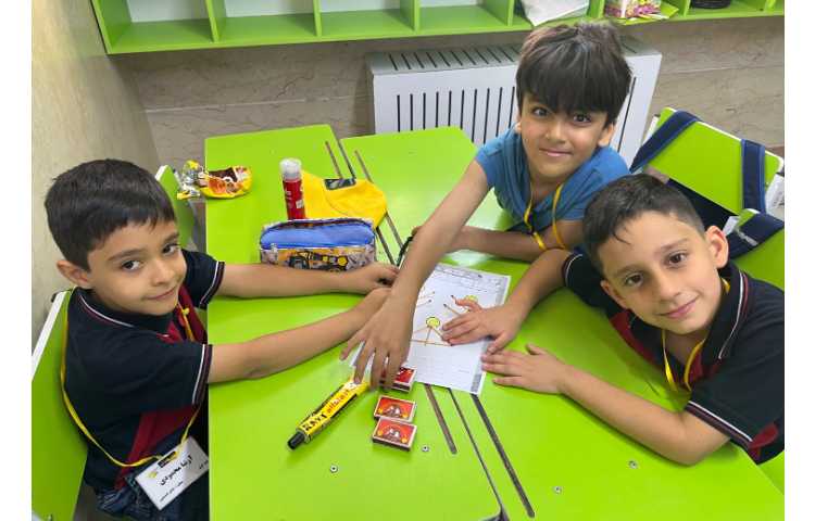 دستورزی ساخت ادمک با چوب کبریت 3