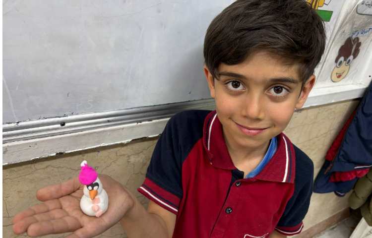 دستورزی ساخت اشکال مختلف با خمیر کِلی 1