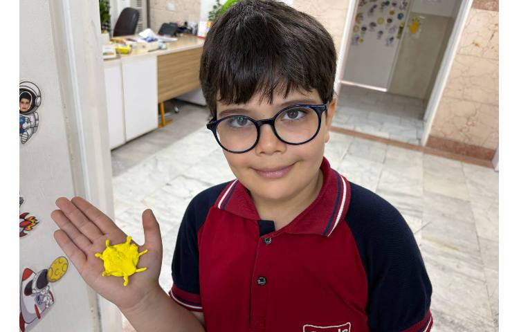 دستورزی ساخت اشکال مختلف با خمیر کِلی 8