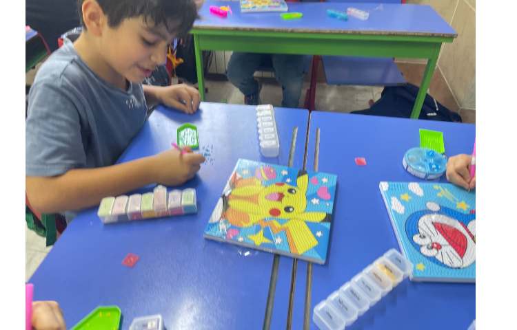 دست سازه(تابلوی الماسی) 4