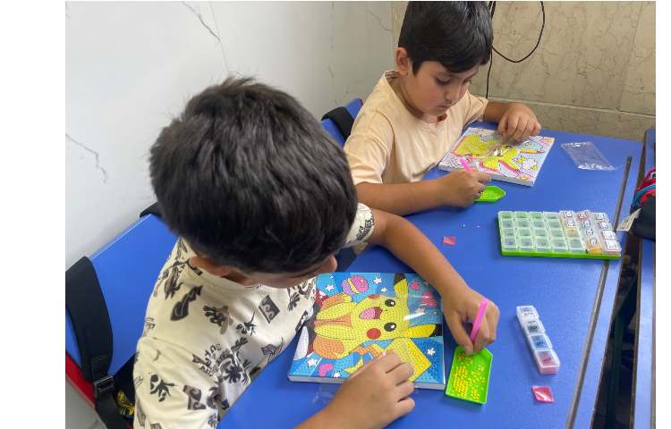 دست سازه(تابلوی الماسی) 5