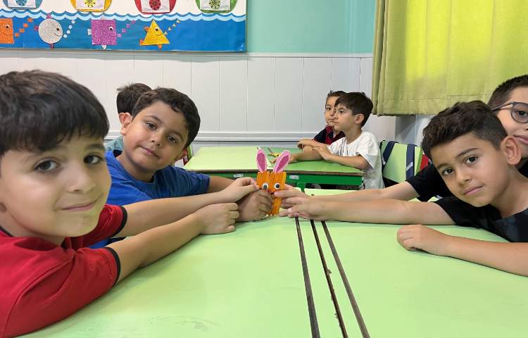 دست سازه چوبی خرگوش و سگ 4