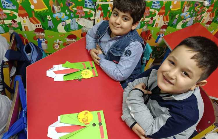 دست‌های توانمند (کاردستی روز پدر) 5