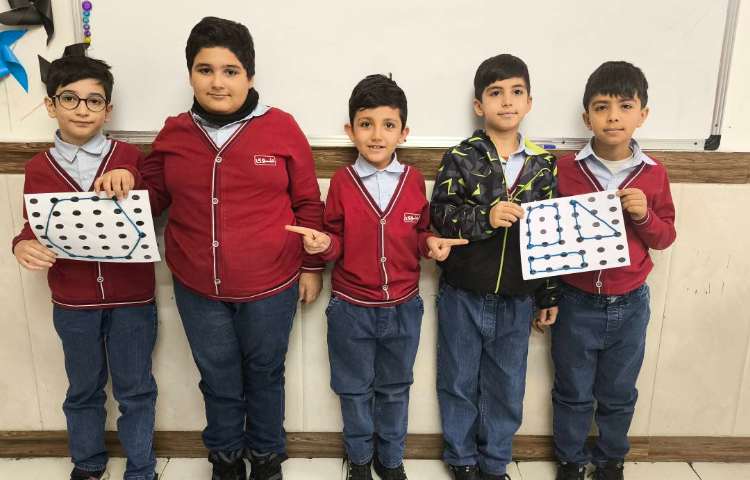 دست‌ورزی اشکال هندسی زنگ ریاضی 3