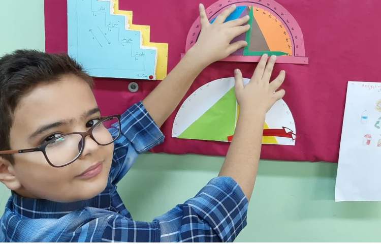 دست ورزی اندازه گیری با نقاله 4