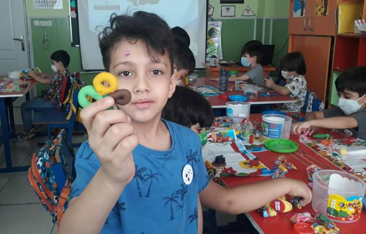 :دست ورزی با خمیر، کلاس گیلاس 2