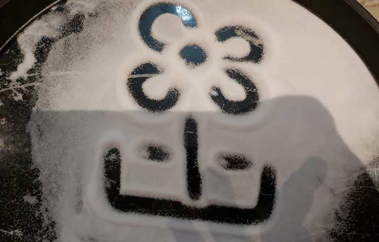 دست ورزی با نمک 3