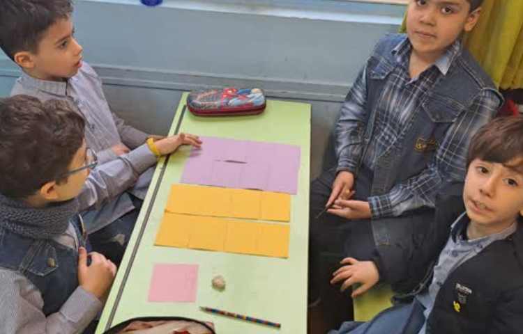 دست ورزی بخش پذیری ضرب 5