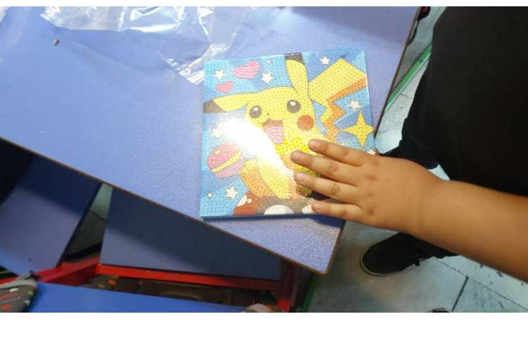 دست ورزی تابلو نگینی دار 2