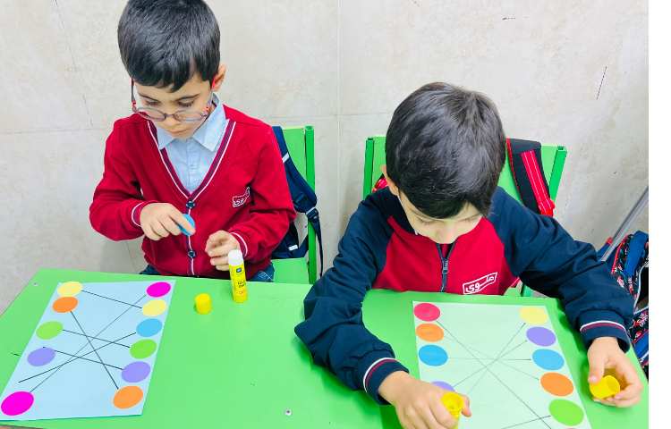 دست ورزی تطبیق رنگ و مسیر 5